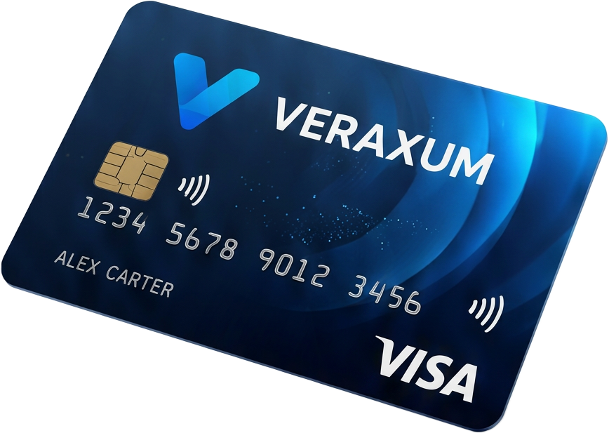 Veraxum Touch & Pay card